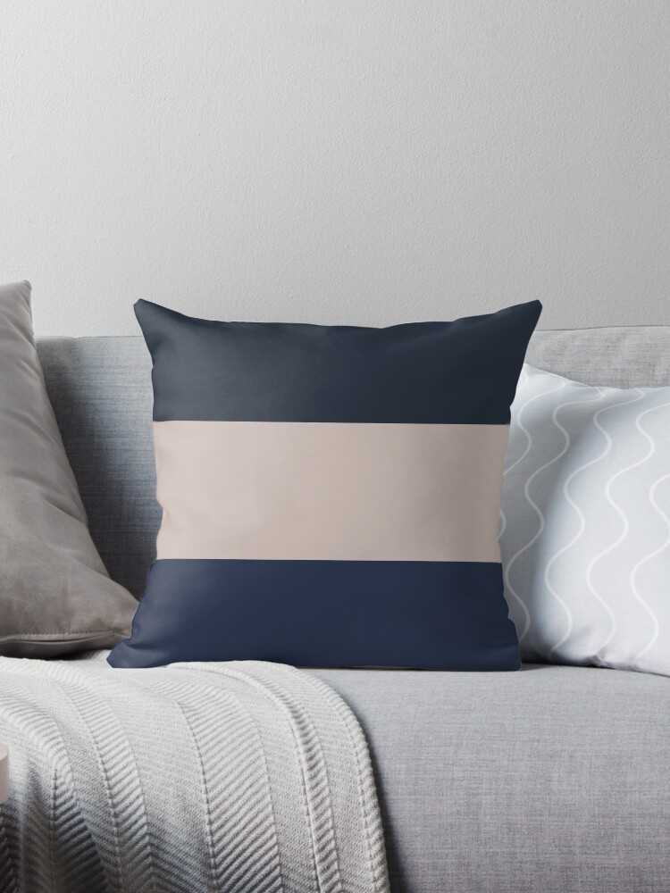 Navy blue and beige pillows new arrivals