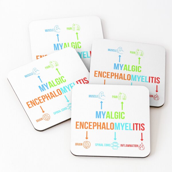 Item preview, Colorful Myalgic Encephalomyelitis Definition Diagram designed and sold by Chantelle  Spies.