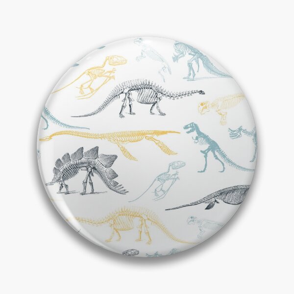 Item preview, Colorful yellow and green dinosaur skeleton fossils pattern designed and sold by CynthiaGraphics.