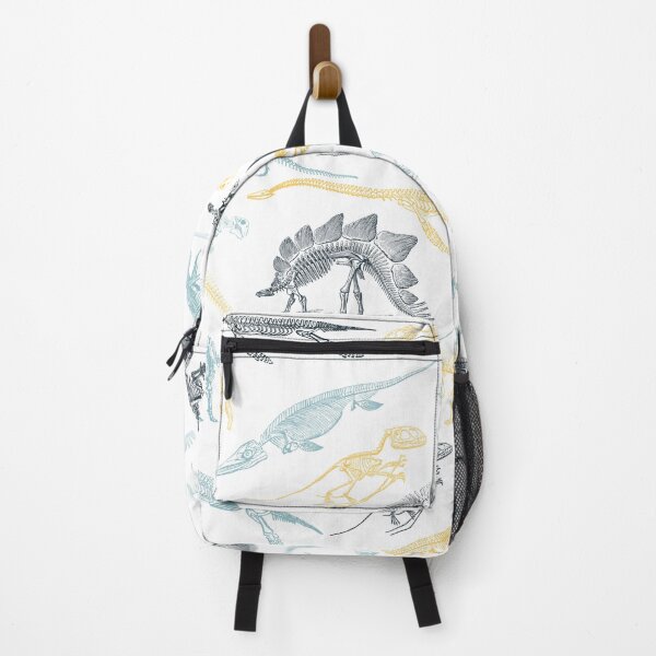 Item preview, Colorful yellow and green dinosaur skeleton fossils pattern designed and sold by CynthiaGraphics.