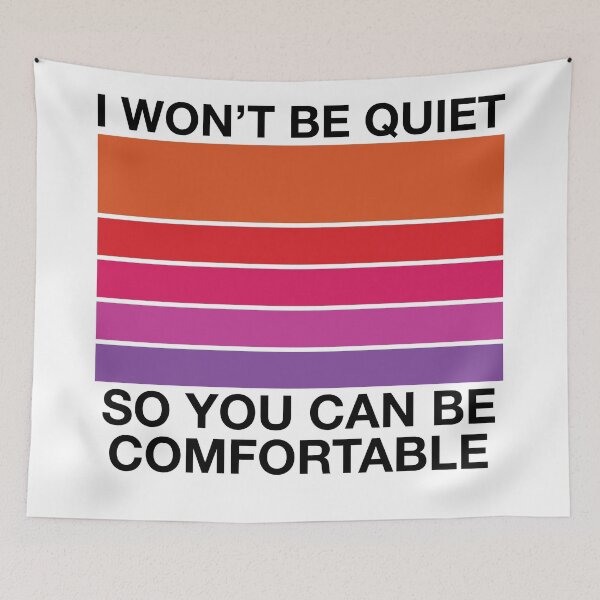 Item preview, I wont be quiet so you can be comfortable designed and sold by hockeng.