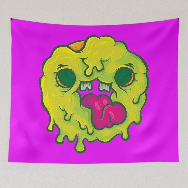 Item preview, Slimy ghost donut designed and sold by BeataObscura.