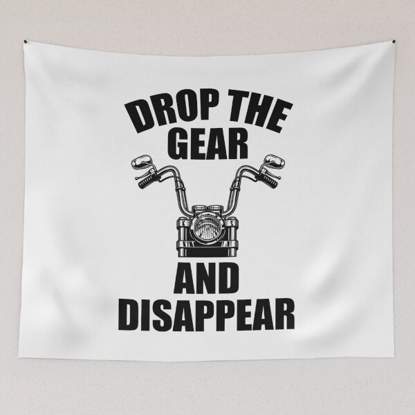 Item preview, Drop The Gear And Disappear designed and sold by adityanik.