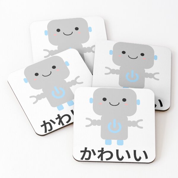 Item preview, Robot Kawaii Chibi Anime Kanji Japanese designed and sold by Massaie55.