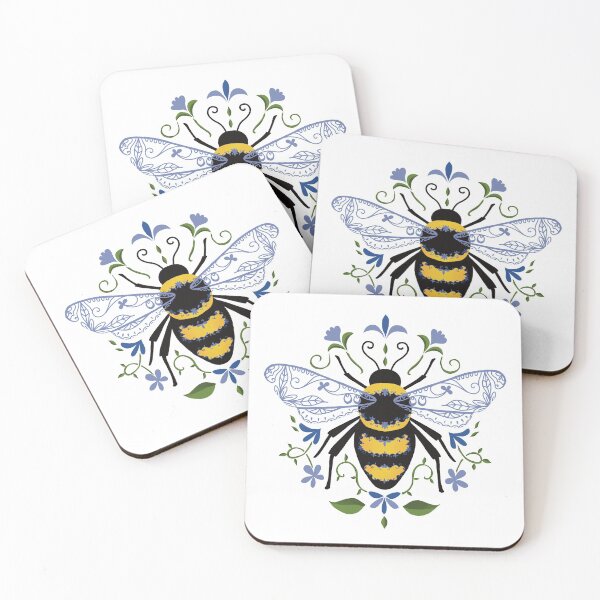 Item preview, Floral Bee designed and sold by Meera Singh.