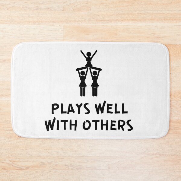 Item preview, Cheerleading: Plays well with others designed and sold by TheGreenGoat.