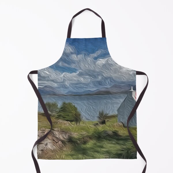 Item preview, Digital Art Composition of Red Roof Cottage, Scottish Highlands. designed and sold by davidelder.