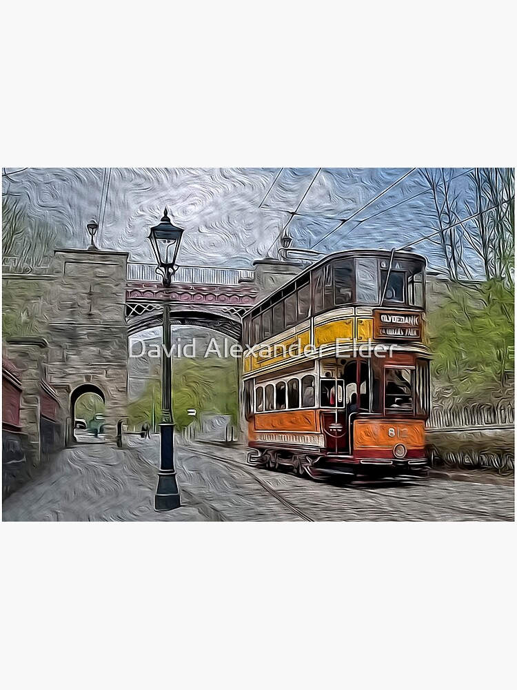 Nostalgic Glasgow Tram Digital Art by davidelder
