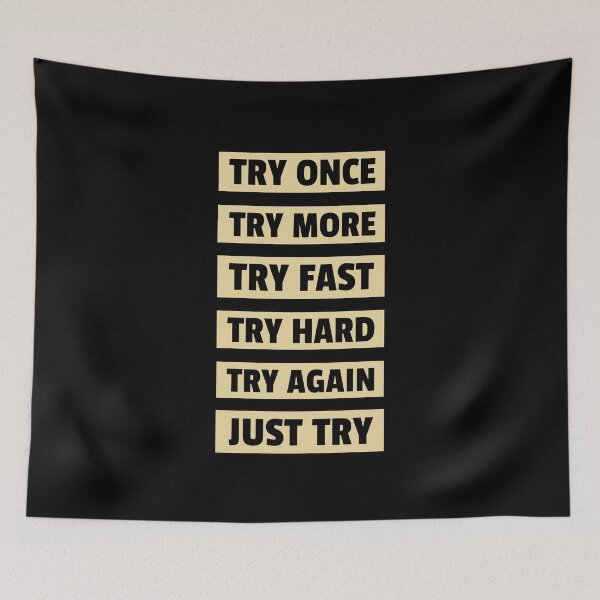 Item preview, Try, Just Try designed and sold by YOYOCollection.