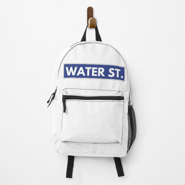 Item preview, blue water street sign designed and sold by kaelinmeicher.