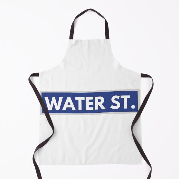 Item preview, blue water street sign designed and sold by kaelinmeicher.