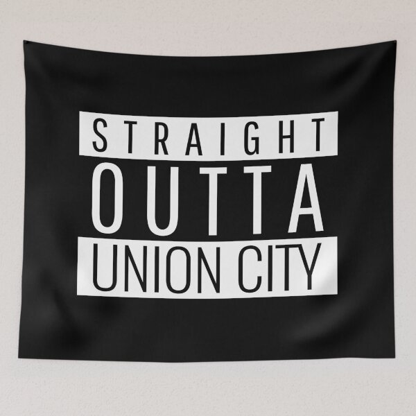 Item preview, Straight Outta Union City New Jersey designed and sold by Teelogic.