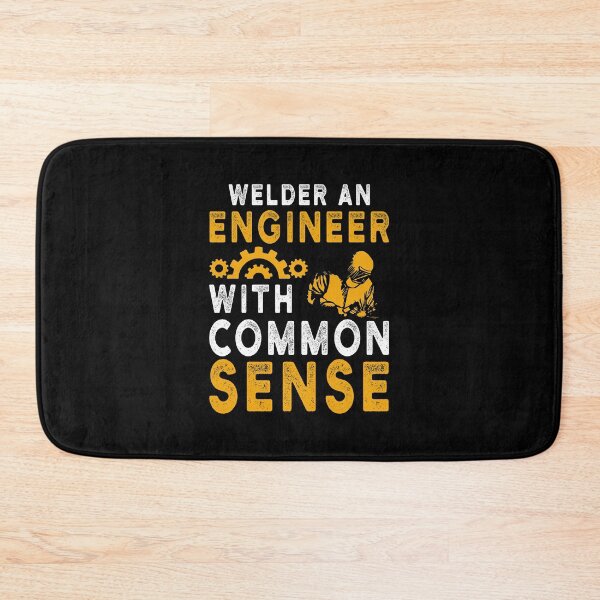 Item preview, Welder An Engineer With Common Sense Funny Welder Retro Vintage Gift designed and sold by Theobsessed01.