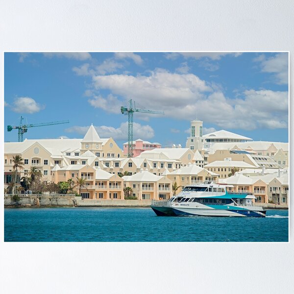 Item preview, Ferry on the Hamilton, Bermuda Shoreline designed and sold by onepony.