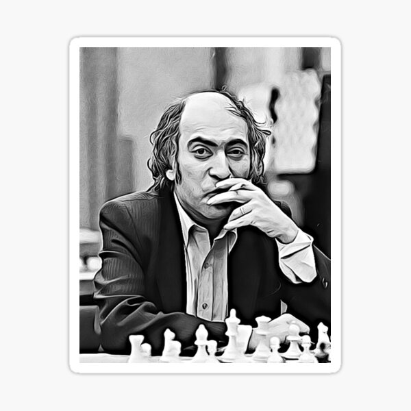 Mikhail Tal "The magician from Riga" Fanart Sticker