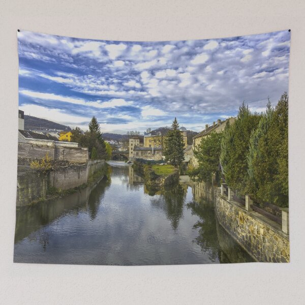 Item preview, The city of Beroun with the river designed and sold by Francesko221.