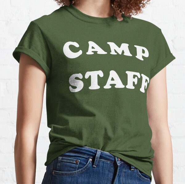 Mens Camp Crystal Lake T shirt Funny Graphic Camping Vintage Adult