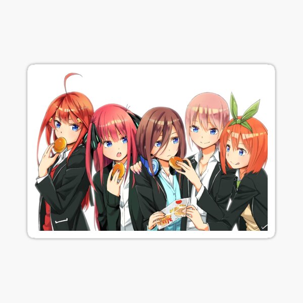 The Quintessential Quintuplets Season 3 Sticker for Sale by Kami-Anime