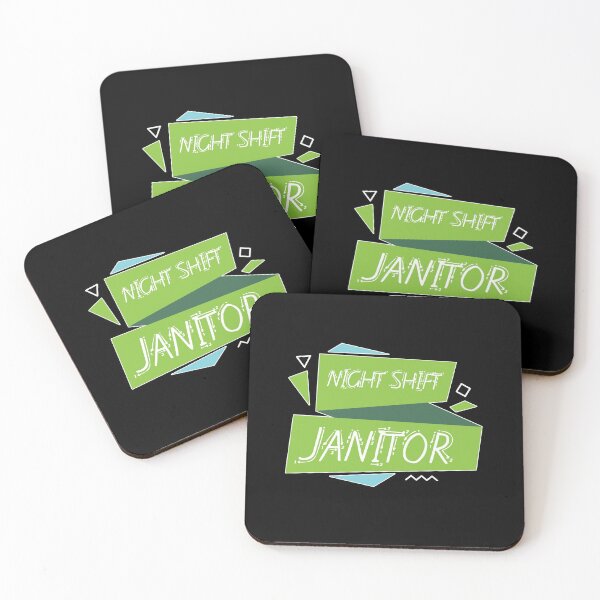 Item preview, Night shift janitor designed and sold by hicham4you.