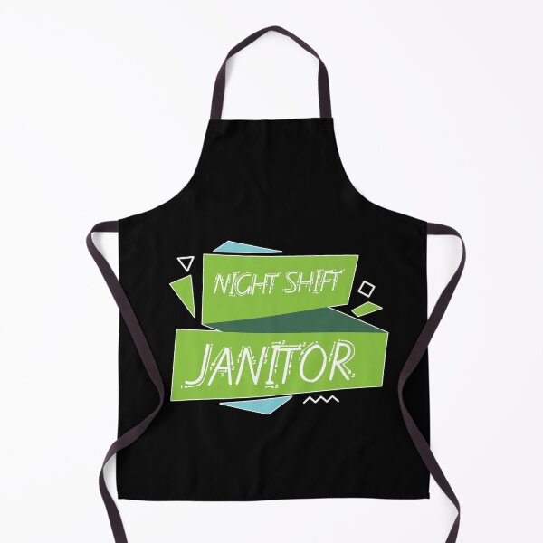 Item preview, Night shift janitor designed and sold by hicham4you.