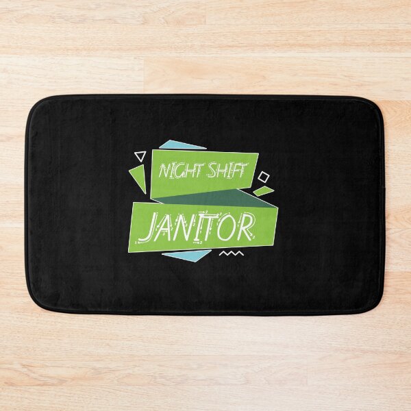 Item preview, Night shift janitor designed and sold by hicham4you.