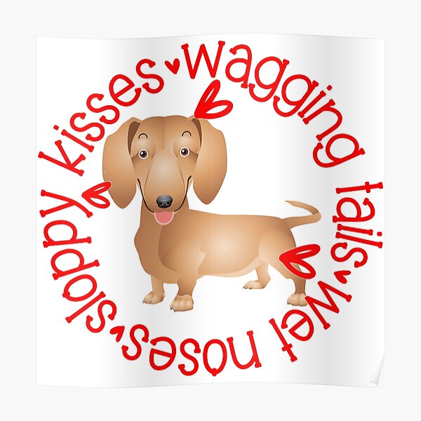 Posters Sur Le Theme Weenie Weenies Chien De Saucisse Teckel Redbubble Posters Sur Le Theme Weenie Weenies Chien De Saucisse Teckel Redbubble