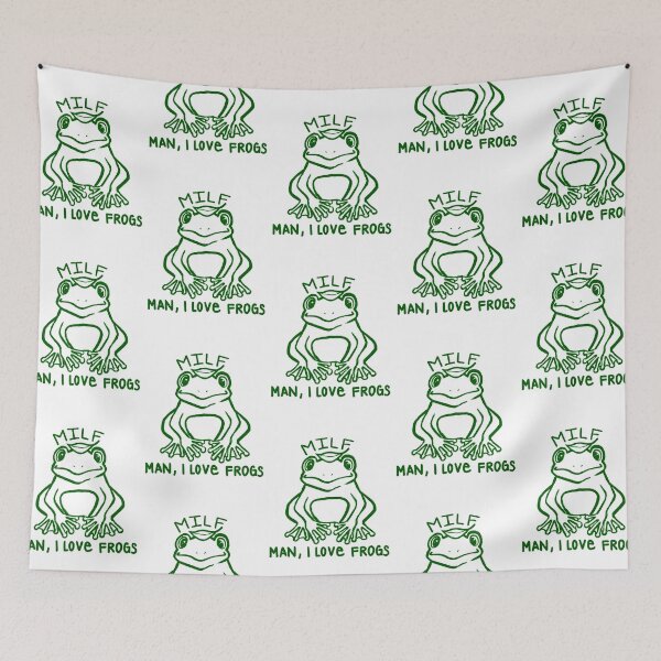 Item preview, MILF Man I Love Frogs designed and sold by maramyeonni.