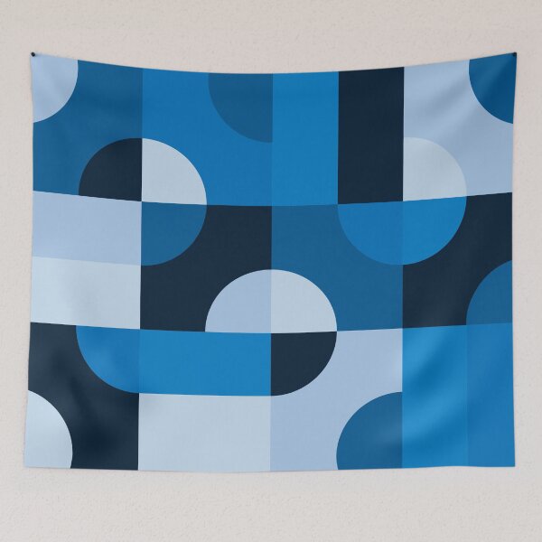 Item preview, Blue Geometric designed and sold by Timegraf.