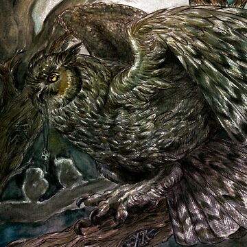 Artwork thumbnail, The Owl Key by WOLFSKULLJACK