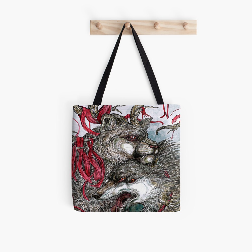 Item preview, All Over Print Tote Bag designed and sold by WOLFSKULLJACK.
