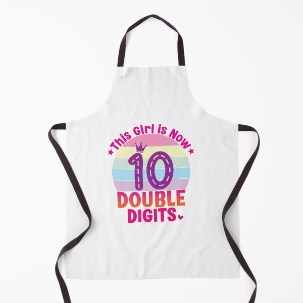 Item preview, This Girl Is Now 10 double digits - Birthday girl designed and sold by Studio624.