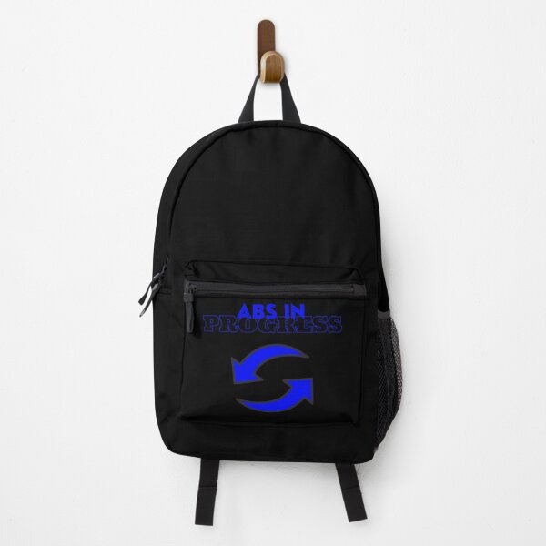 Item preview, ABS IN PROGRESS BLUE || FITNESS ADDICTED || GYM FOR LIFE designed and sold by RominaMD.