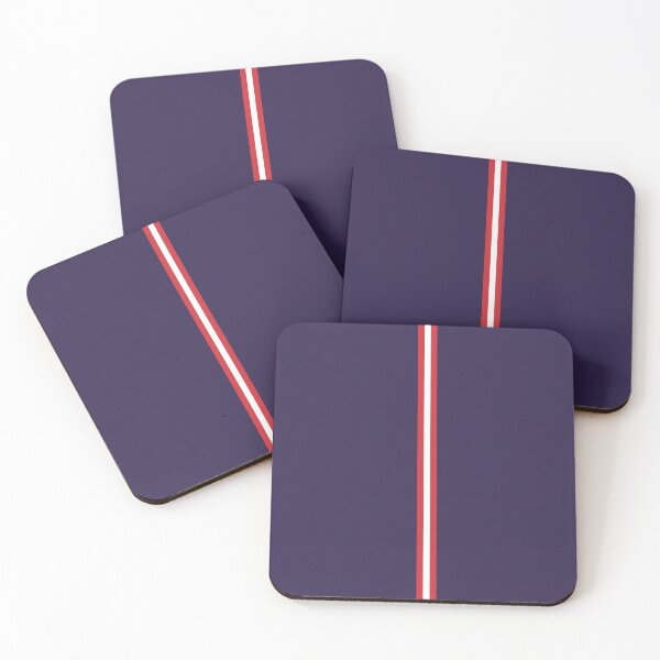Item preview, NAVY BLUE, RED & WHITE Central Vertical 3 STRIPES designed and sold by RachelMacht.