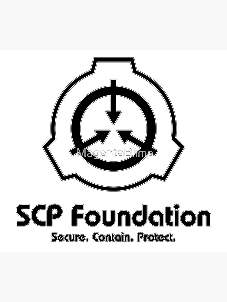 SCP foundation logo Art Print for Sale by AlmaFa123