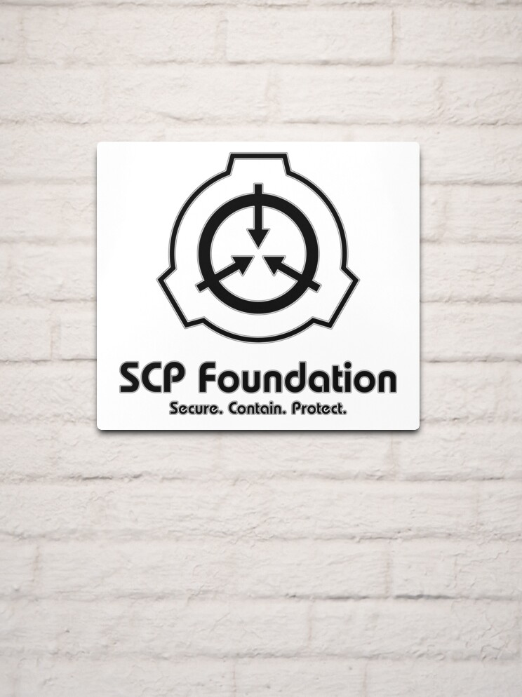 SCP Foundation Document | Metal Print