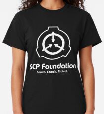 SCP Foundation (in White) Classic T-Shirt