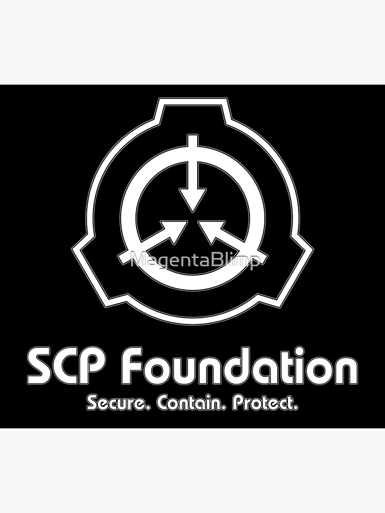 SCP foundation logo Art Print for Sale by AlmaFa123