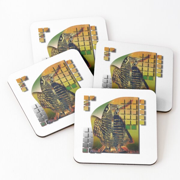Item preview, Owl, bird, (802. Owl 25th) monogravure, graphics, art, decorative, designed and sold by Paszkan.