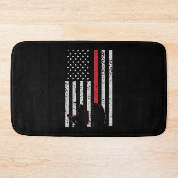 Item preview, BRAVERY COURAGE HONOR FIREFIGHTER AMERICAN FLAG  designed and sold by Princez21.