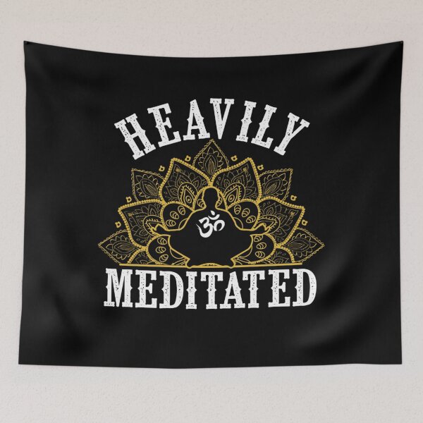 Item preview, Heavily Meditated Yoga designed and sold by Peace And Yogi.