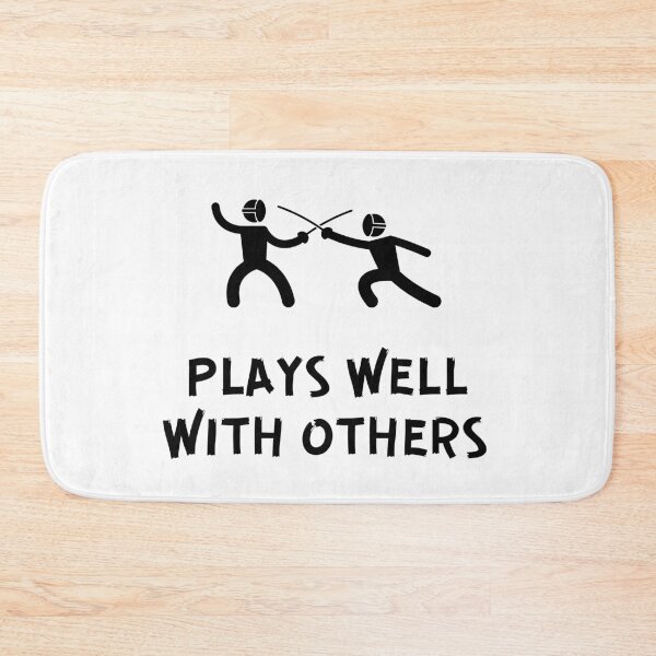 Item preview, Fencing: Plays well with others designed and sold by TheGreenGoat.