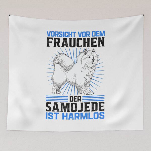 Item preview, Samoyed mistress sled dog owner saying designed and sold by madgrfx.