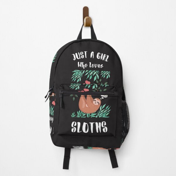 Item preview, Just A Girl Who Loves Sloths, Funny Gift Idea! designed and sold by anantb.
