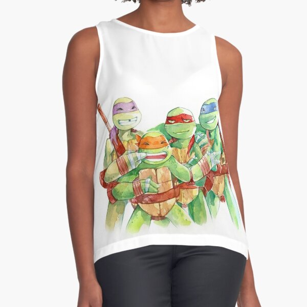 Ninja Turtles Glitter Tank - Ninja Turtles Shirt - Racerback Tank - Ru –  Ruffles with Love