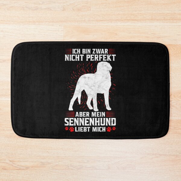 Item preview, My Swiss Mountain Dog Loves Me Mountain Dog Saying designed and sold by madgrfx.
