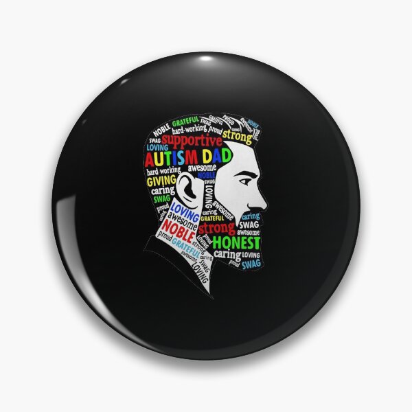 Item preview, AUTISM DAD LOVING AWESOME NOBLE designed and sold by Princez21.