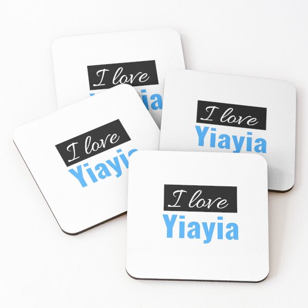 Item preview, I Love Yiayia designed and sold by StacieNichols.