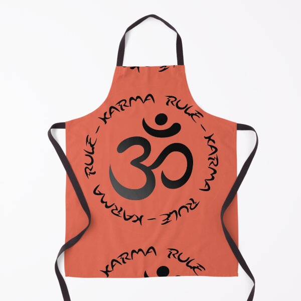 Item preview, Karma Rule - Classic Black Ohm Oriental Style on Red designed and sold by NoMatterLab.