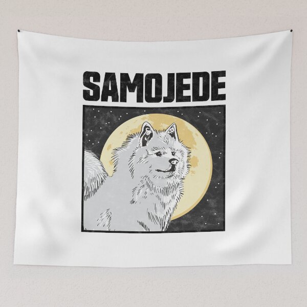 Item preview, Cute Samoyed graphic sled dog owner gift designed and sold by madgrfx.