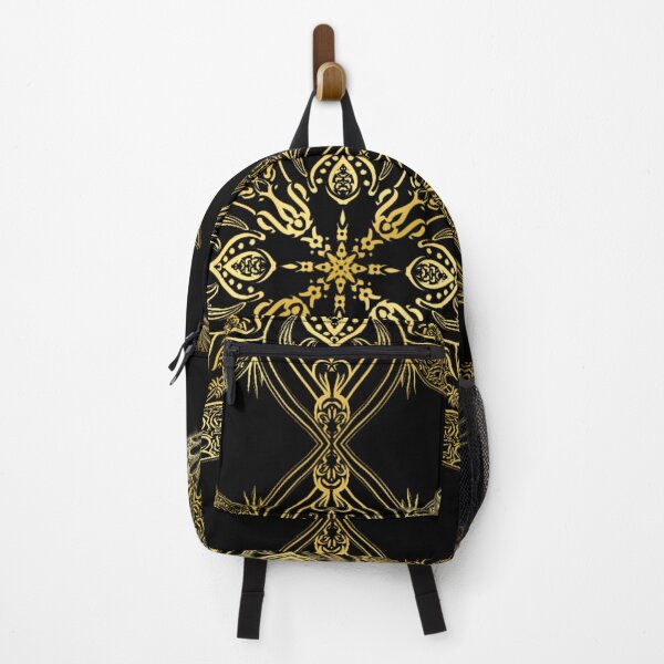 Item preview, Mandala de oro sobre negro designed and sold by TheRelicShop.